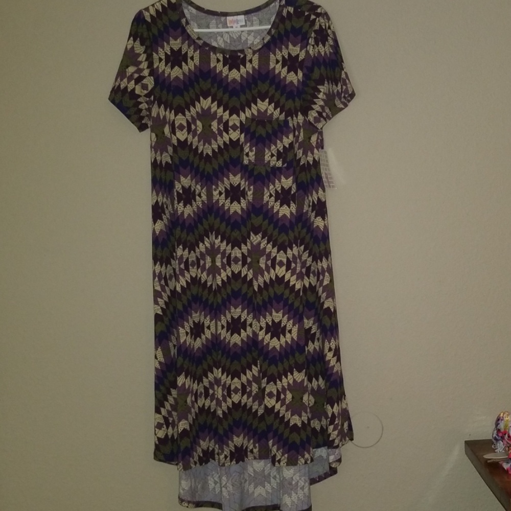 BNWT Lularoe Aztec Tribal Carly size Medium
